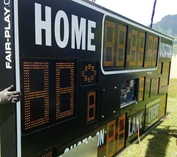 LED Video Scoreboards - Marquee Signs Manufacturer